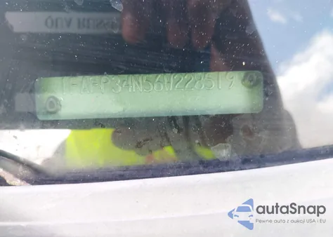 2006 Ford Focus Zx4 из США, поврежденный, VIN 1FAFP34N56W228519